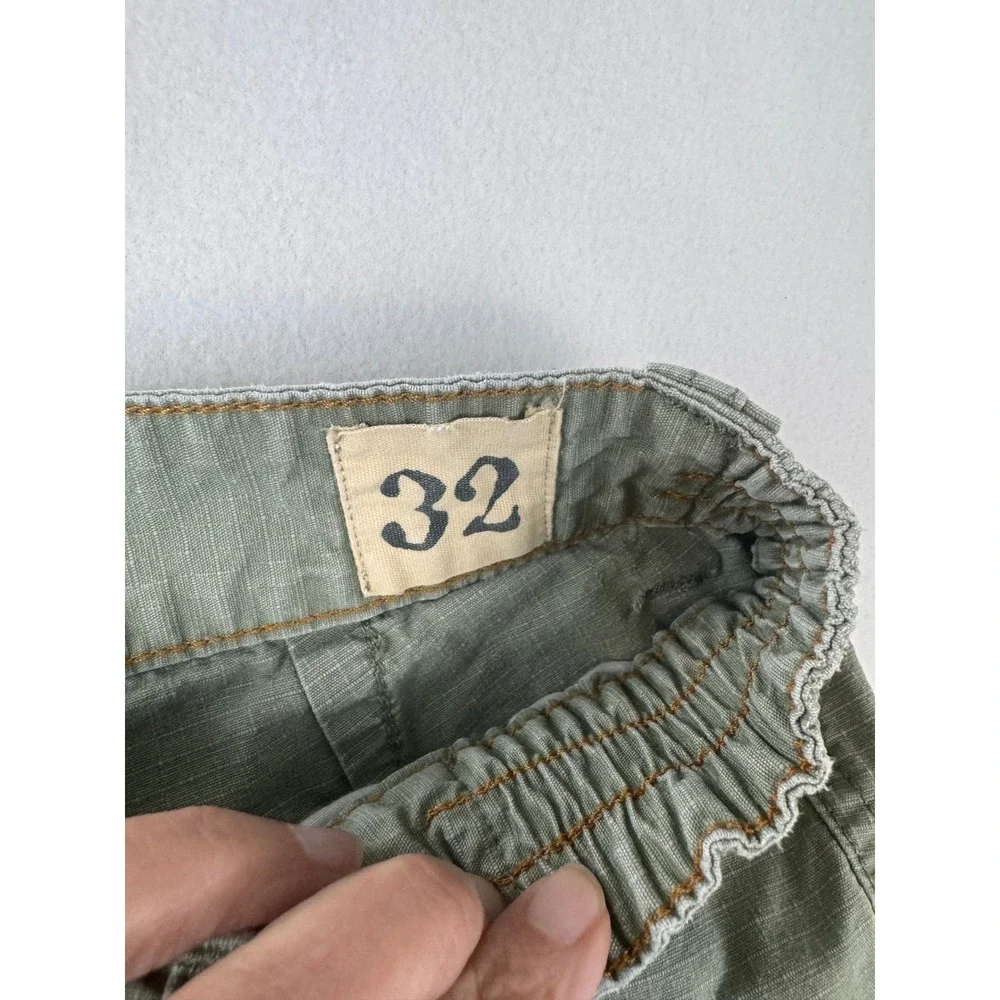 RedHead Cargo Shorts 32 Sage Green Ripstop Cotton Hiking Utility Outdoor Fishing